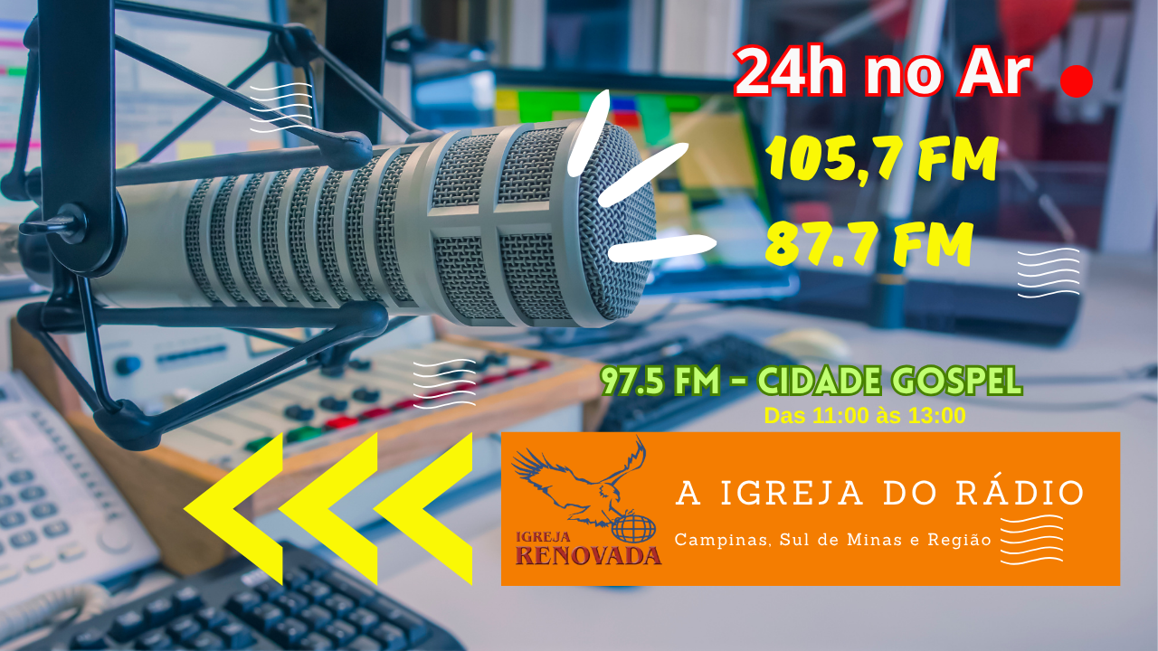 Banner 97.5 FM Cidade Gospel
